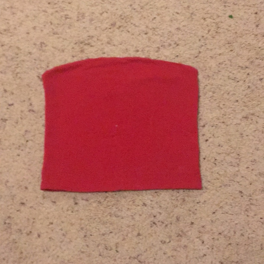 BRANDY MELVILLE red tubetop